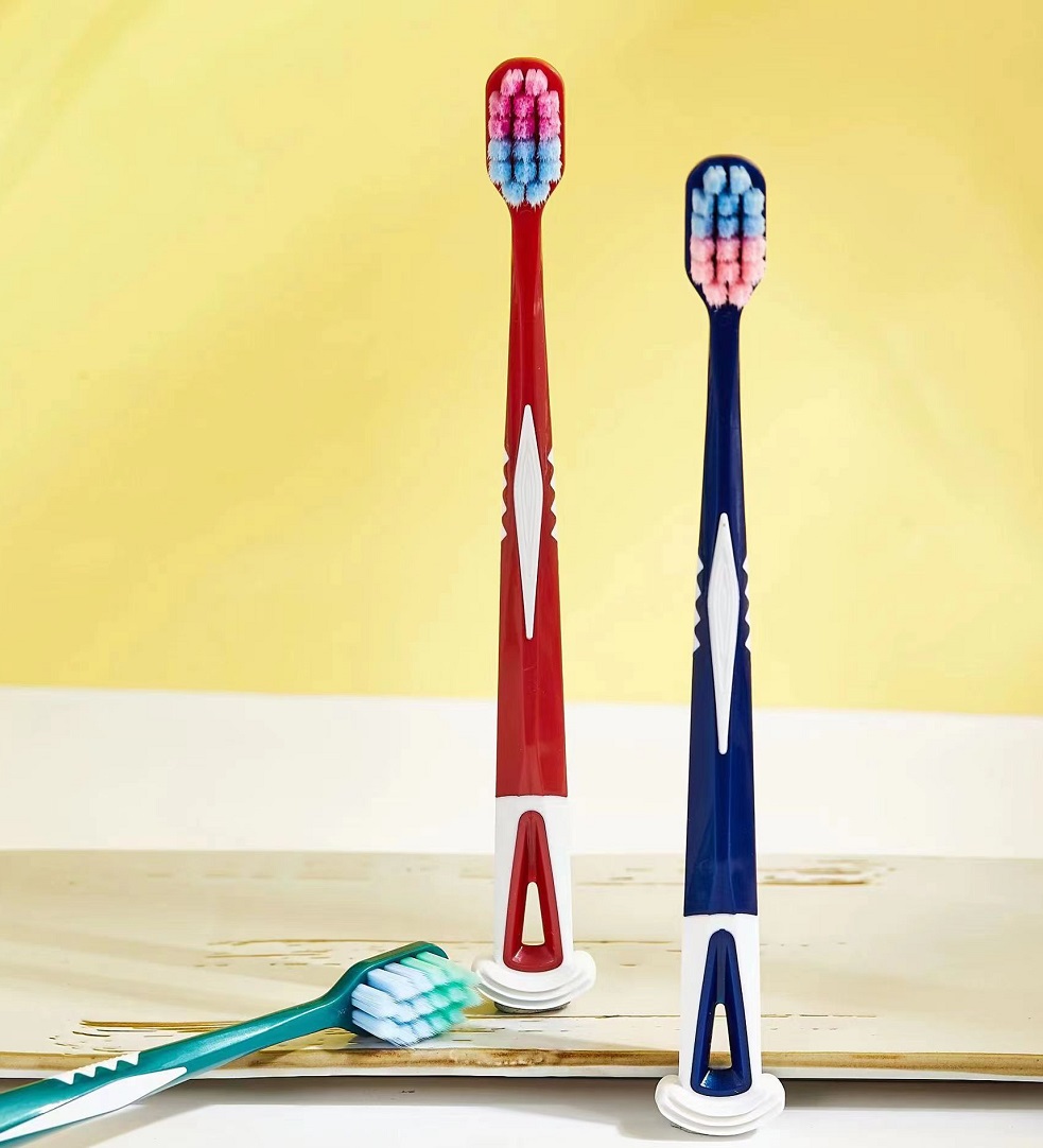 The mold process for toothbrushes