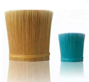Different brush bristles used in various brushes